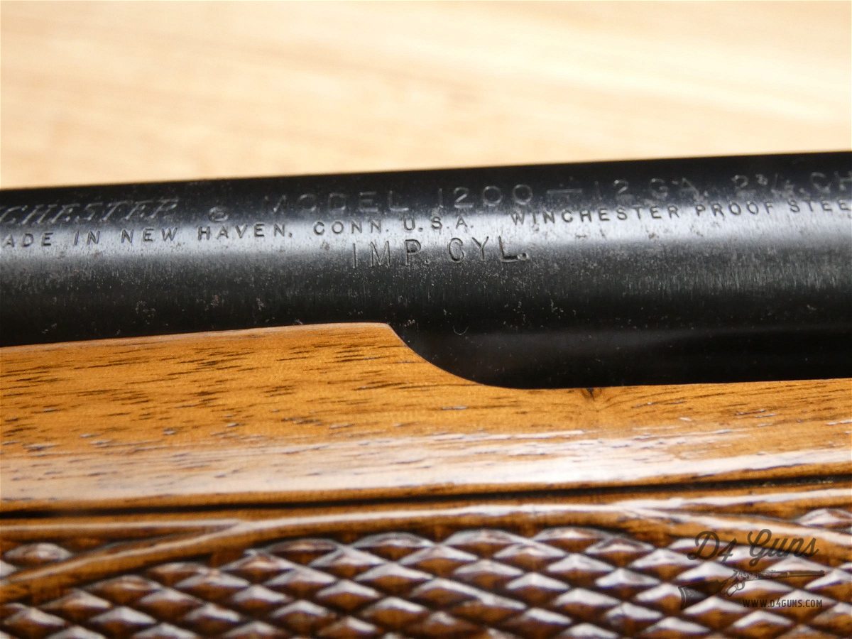 Winchester Model 1200 - 12ga - 2 3/4 - Imp Cyl - Pump Action Shotgun -img-41