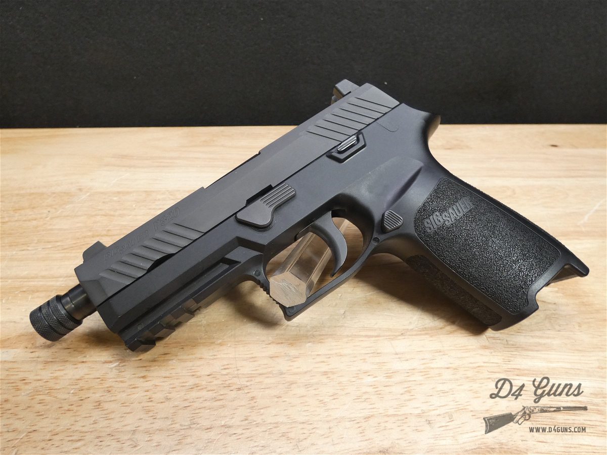 Sig Sauer P320 Tac Ops - 9mm - w/ 3 Mags & Case - P320 - Threaded BBL !-img-3