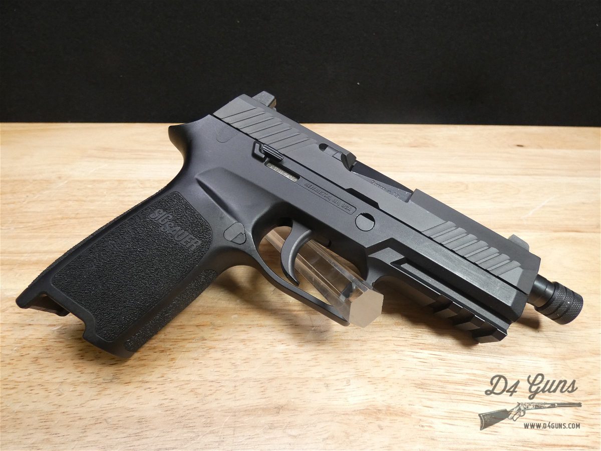 Sig Sauer P320 Tac Ops - 9mm - w/ 3 Mags & Case - P320 - Threaded BBL !-img-18