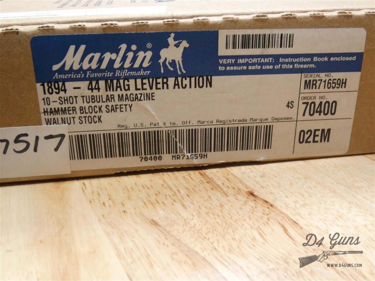 Marlin Model 1894 - .44 Mag & 44 SPL - w/ Rail & OG Case - Model 94-img-41