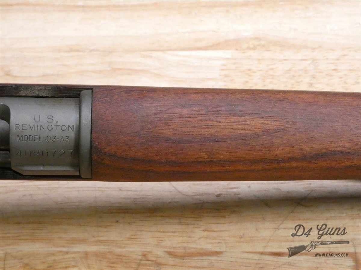 Remington Model 03-A3 - .30-06 SPRG - Mfg. 1943 - WWII - 1903 - M1903 - C-img-24