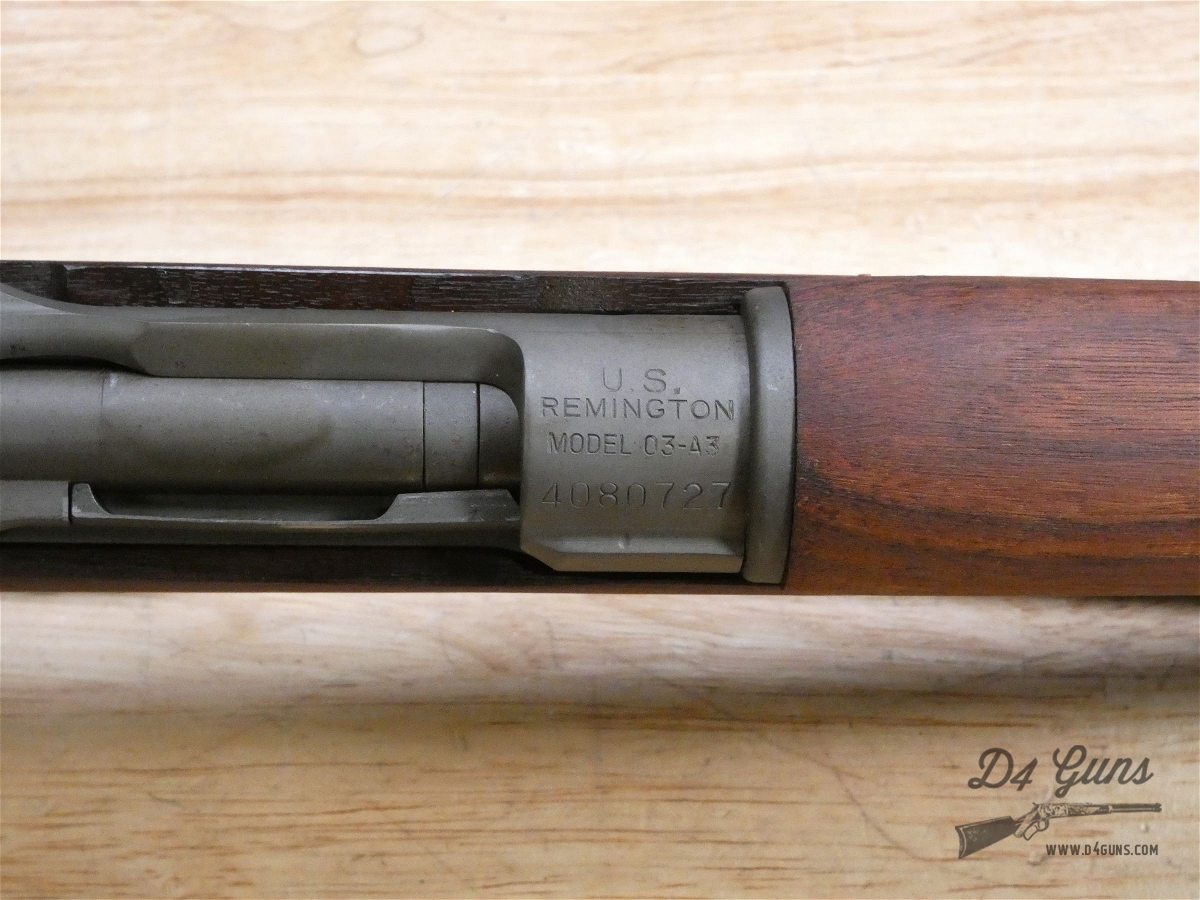 Remington Model 03-A3 - .30-06 SPRG - Mfg. 1943 - WWII - 1903 - M1903 - C-img-41