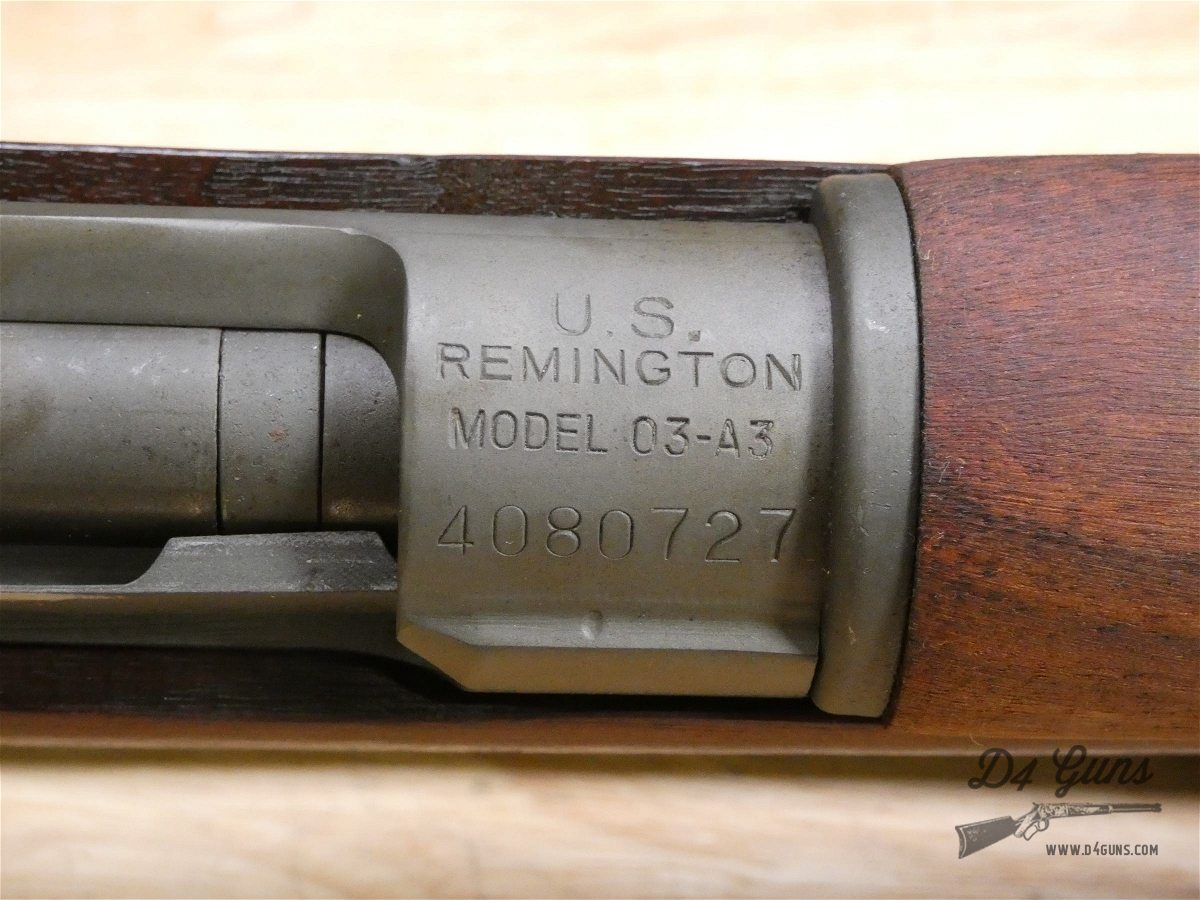 Remington Model 03-A3 - .30-06 SPRG - Mfg. 1943 - WWII - 1903 - M1903 - C-img-46