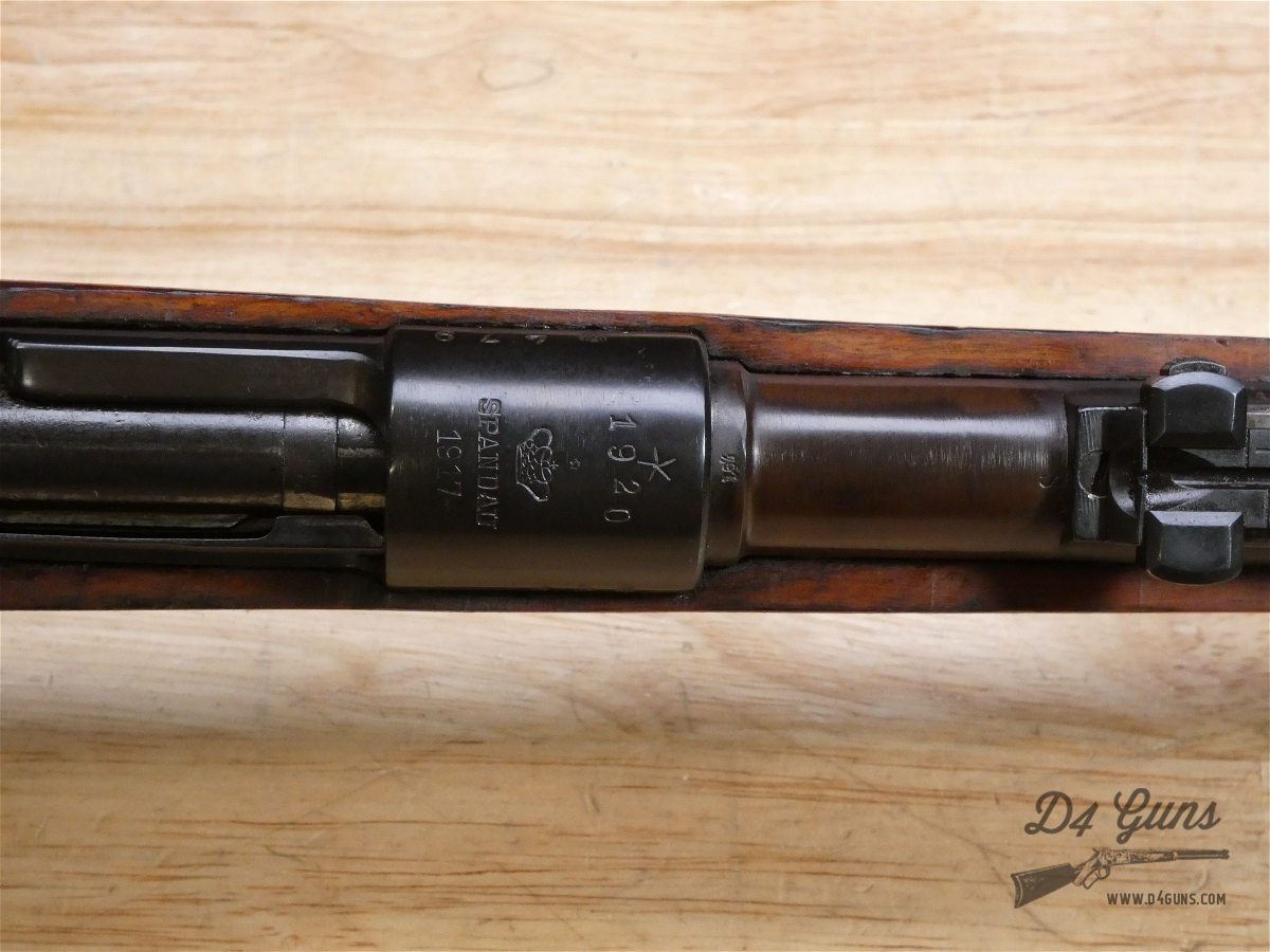 Spandau Gewehr 98 1917 - 8mm Mauser - WWI - MFG 1920 - Prussian - LOOK! - C-img-24