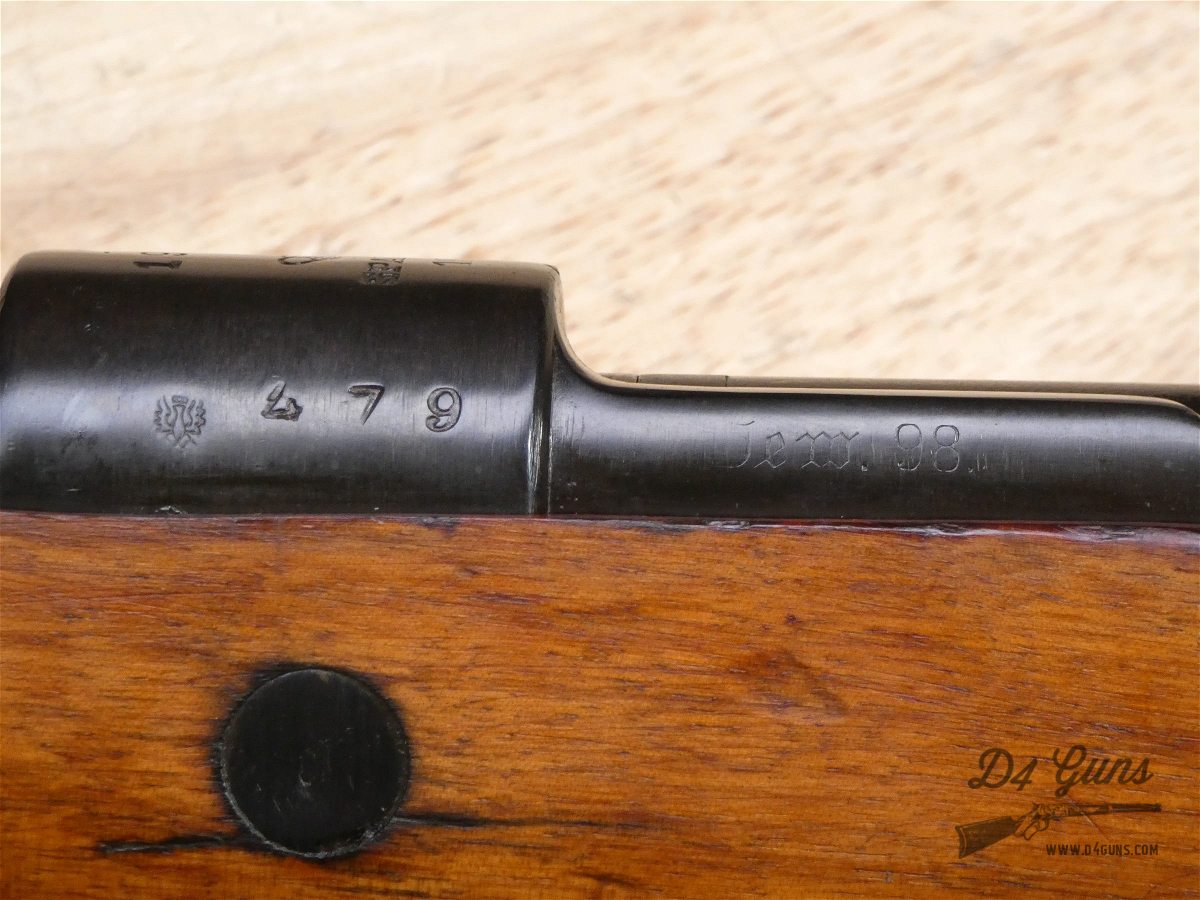 Spandau Gewehr 98 1917 - 8mm Mauser - WWI - MFG 1920 - Prussian - LOOK! - C-img-39