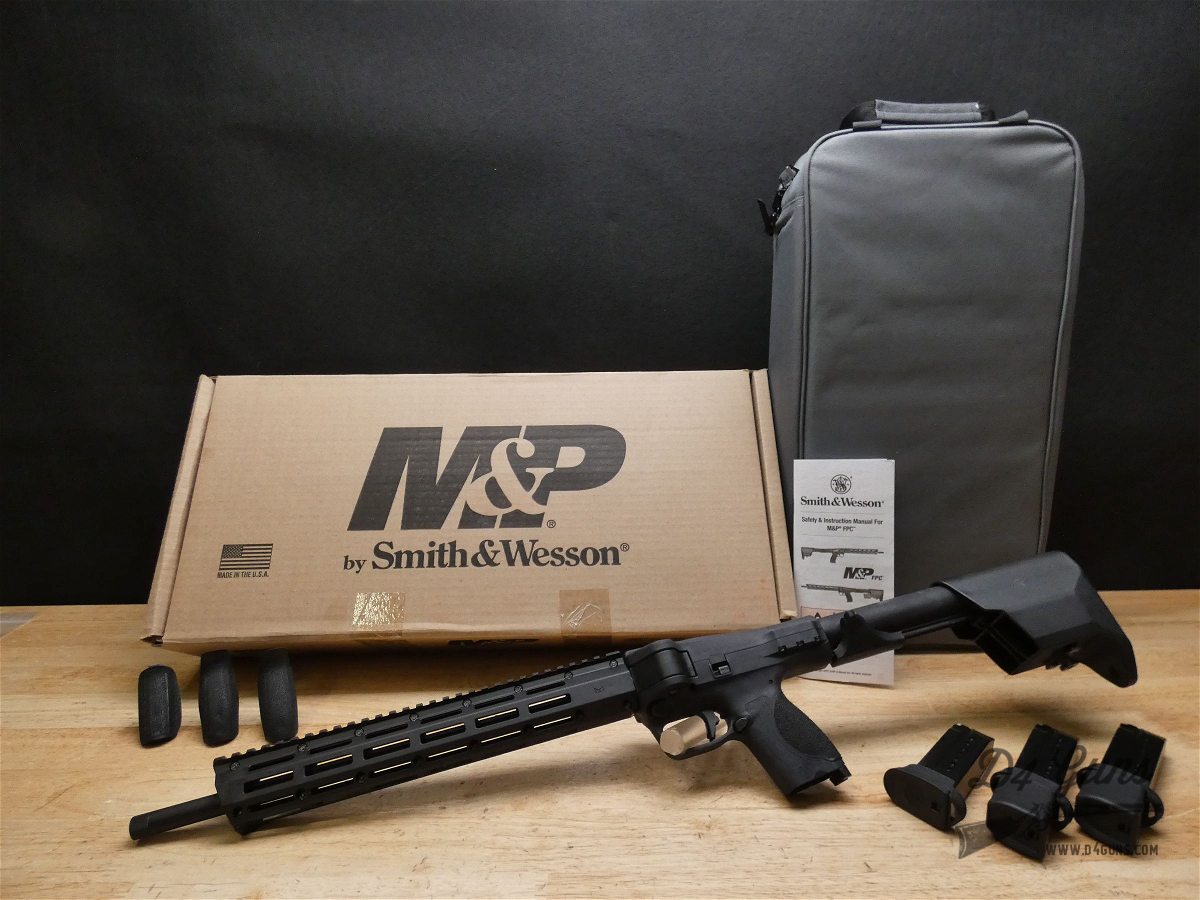 Smith & Wesson M&P FPC - 9mm - S&W - w/ OG Case - Folding Pistol Carbine-img-1