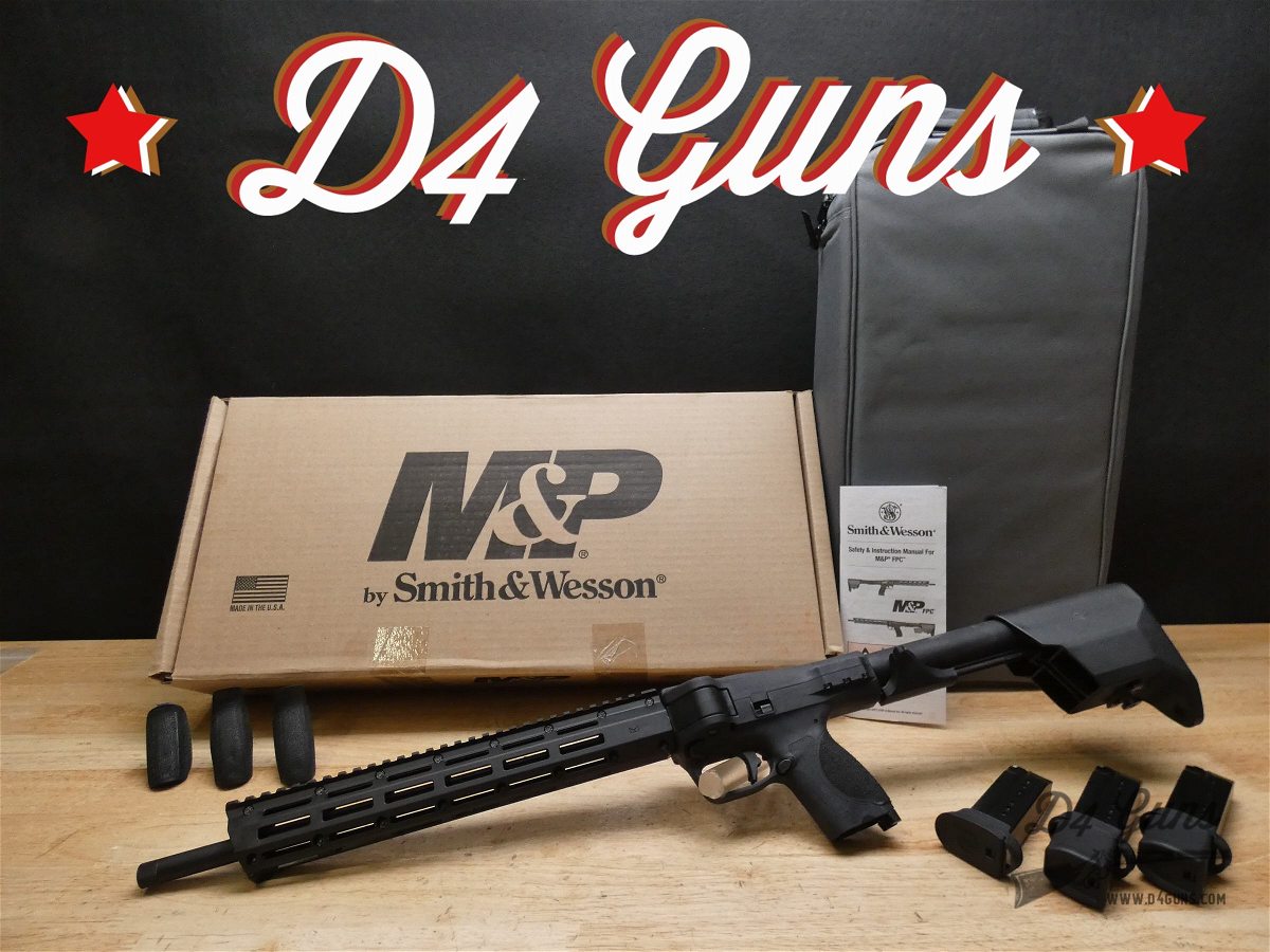 Smith & Wesson M&P FPC - 9mm - S&W - w/ OG Case - Folding Pistol Carbine-img-0