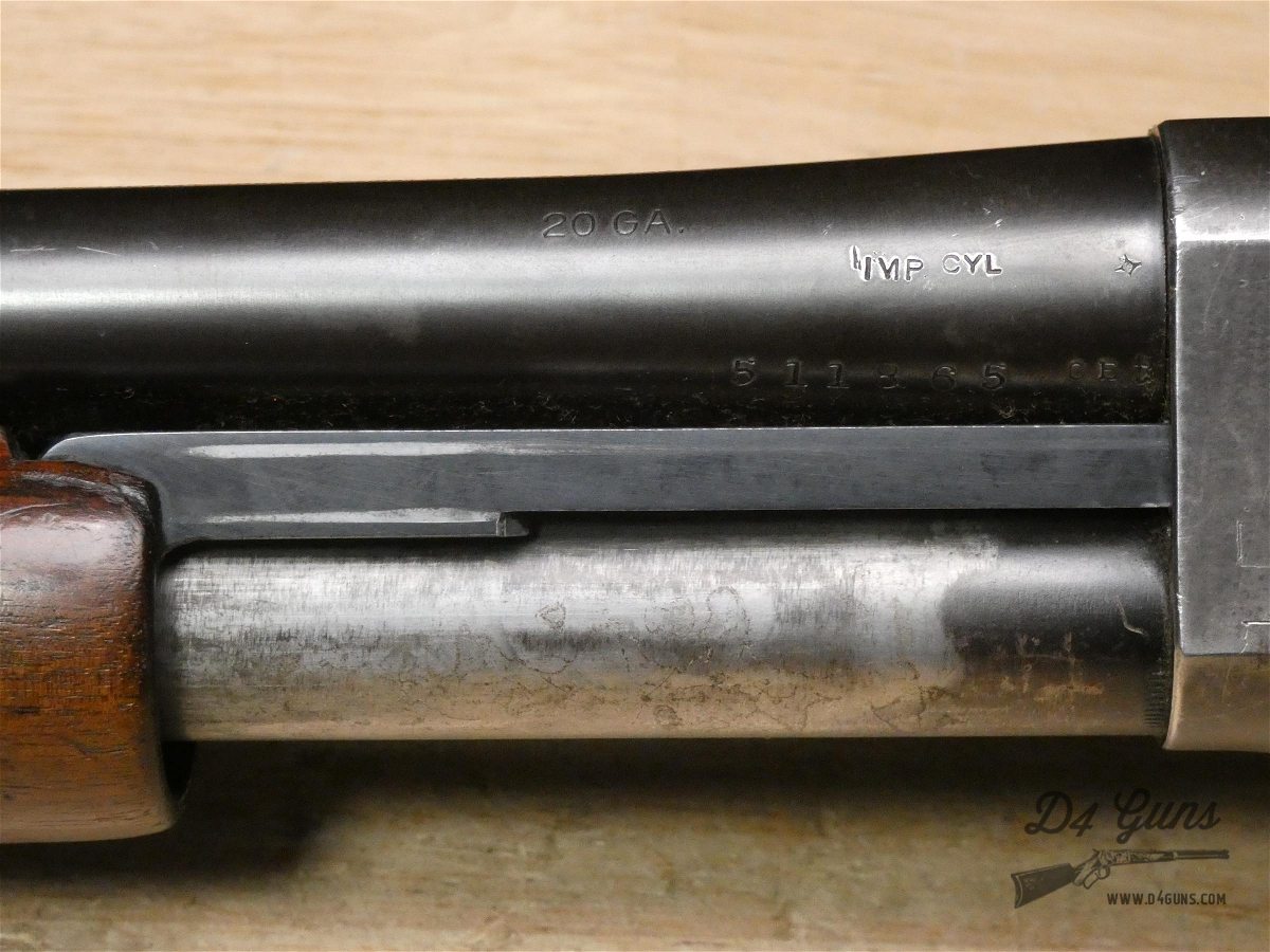 Remington Model 31 - 20 Gauge - Imp Cyl - Mfg 1936 - Smooth Action - RARE-img-8