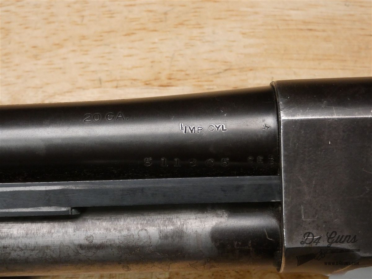 Remington Model 31 - 20 Gauge - Imp Cyl - Mfg 1936 - Smooth Action - RARE-img-54