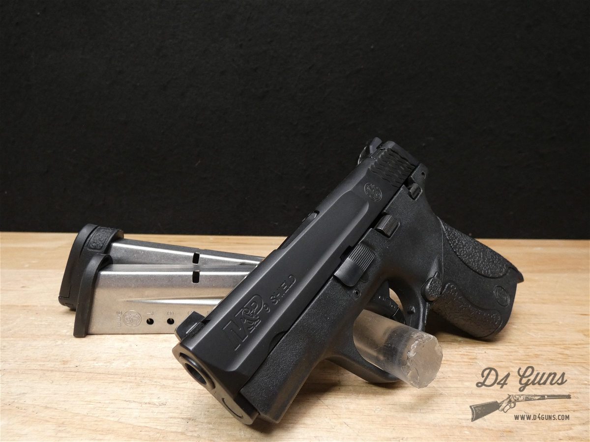 Smith & Wesson M&P9 Shield - 9mm - w/ 2 Mags - S&W M&P 9 - Conceal Carry-img-1