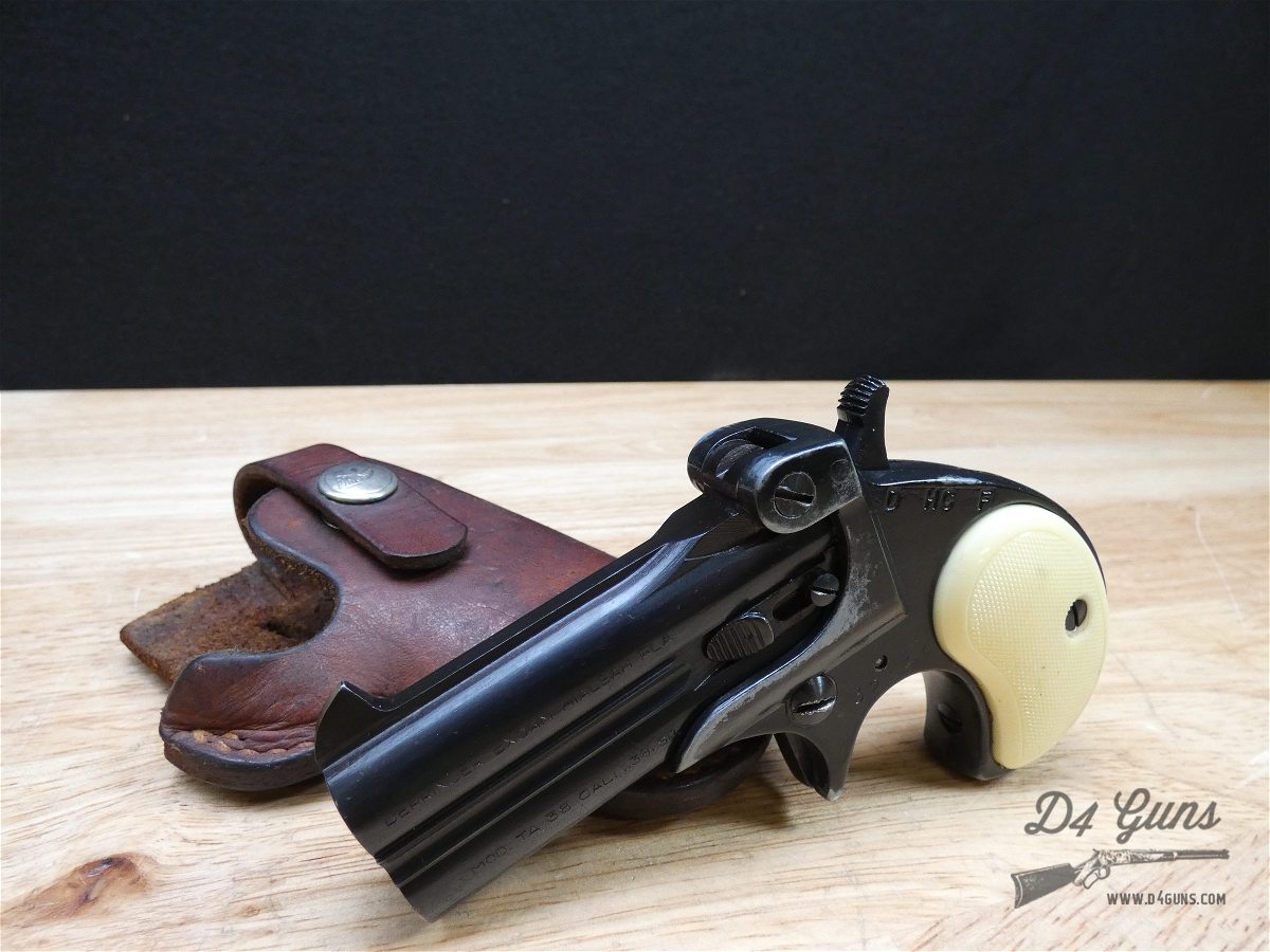 EXCAM Derringer TA 38 - .38 SPL - Over-Under Single-Action Pocket Pistol-img-1