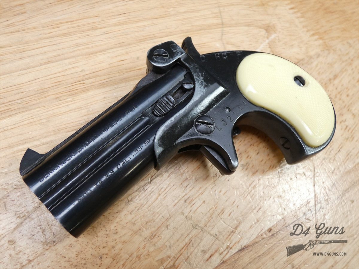 EXCAM Derringer TA 38 - .38 SPL - Over-Under Single-Action Pocket Pistol-img-2