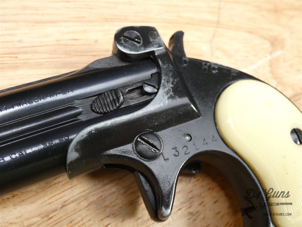 EXCAM Derringer TA 38 - .38 SPL - Over-Under Single-Action Pocket Pistol-img-5