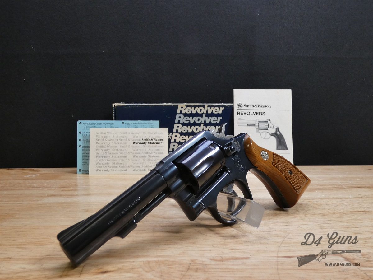 Smith & Wesson 10-8 - .38 SPL - S&W Model 10 - Blued - Pre-Lock - Bull BBL-img-1