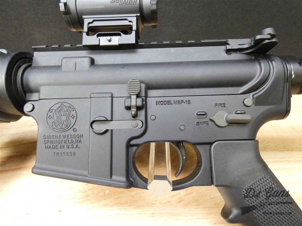Smith & Wesson M&P15 - 5.56 NATO - S&W M&P 15 - w/ Mag & Sig Romeo MSR!-img-6