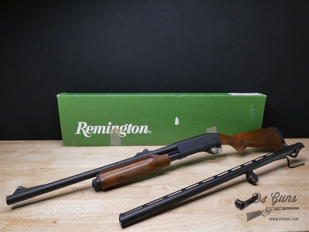 Remington 870 Express Magnum 2 Barrel Combo Set - 12 Gauge - Field & Slug-img-1
