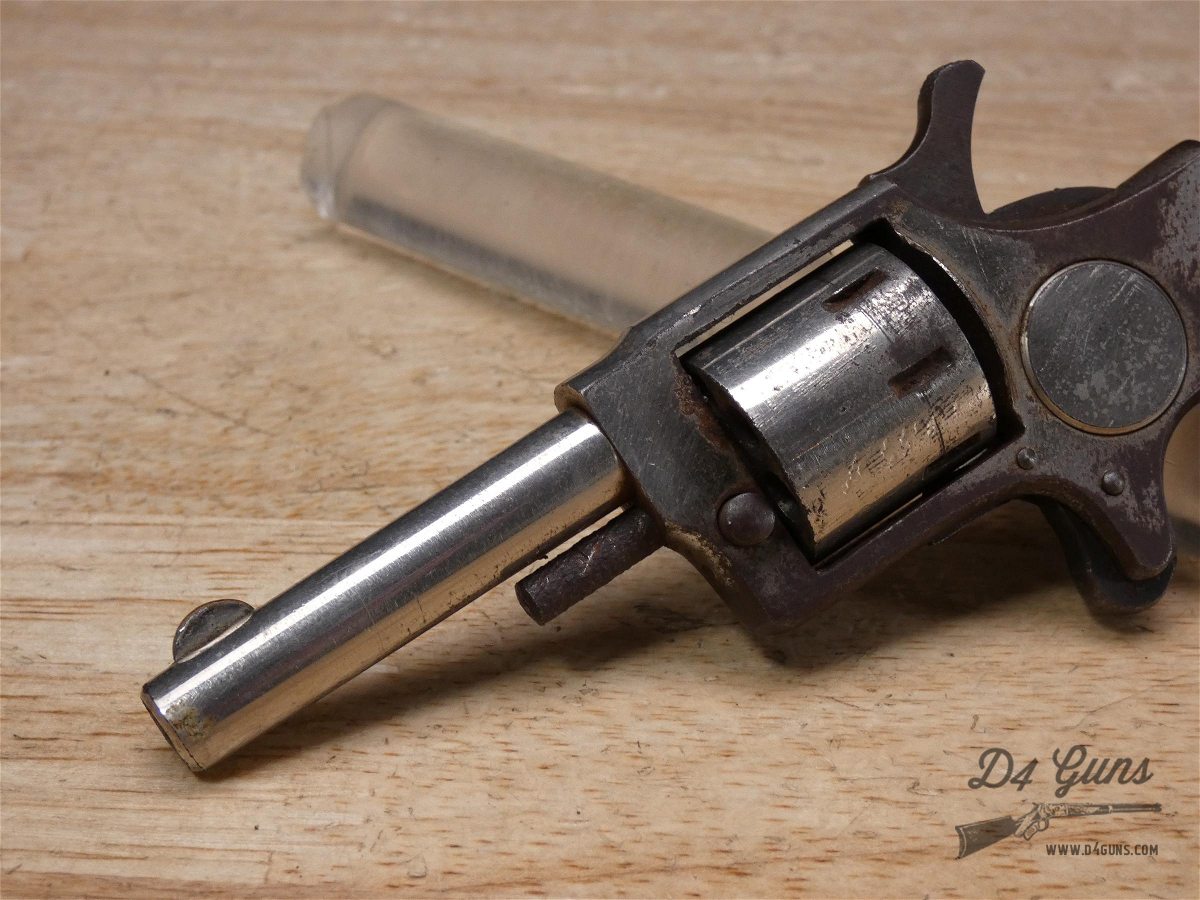 US Pistol Company Spur Trigger Revolver - .22 Cal - Pocket Pistol-img-2