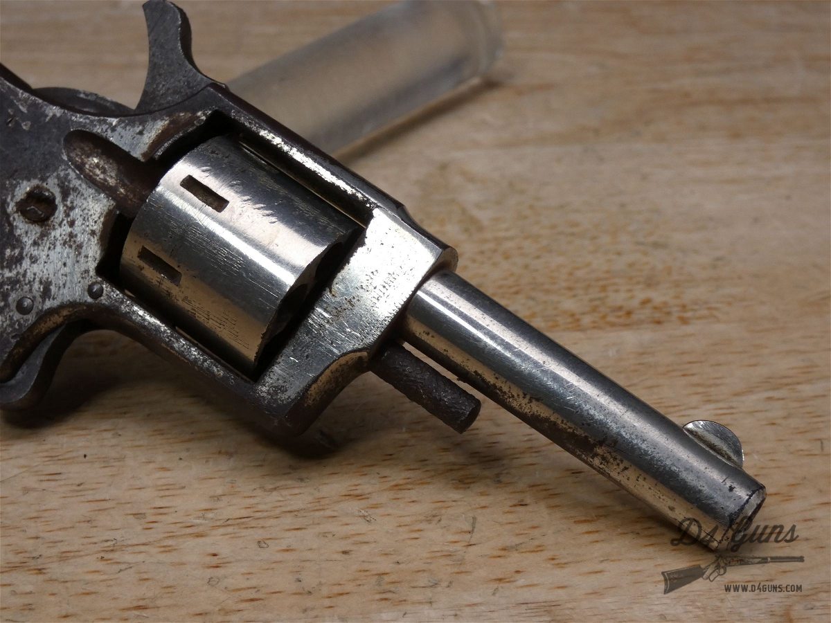 US Pistol Company Spur Trigger Revolver - .22 Cal - Pocket Pistol-img-7