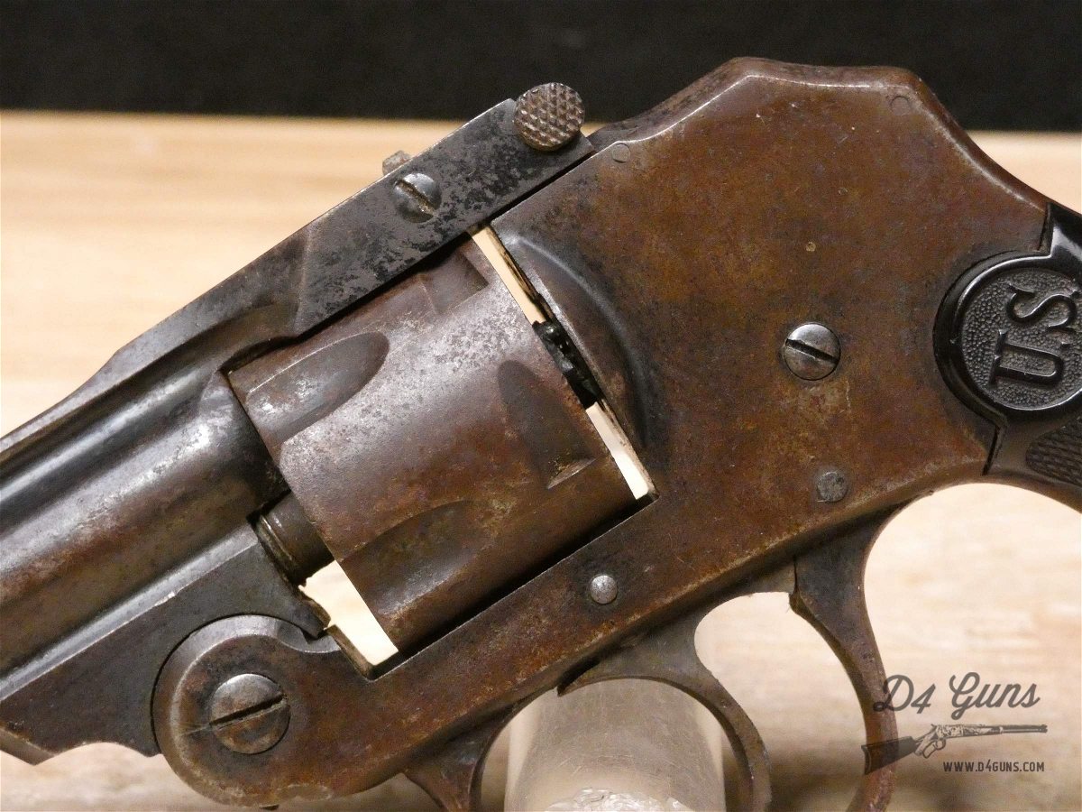 US Revolver Co. Safety Hammerless - .32 S&W - Iver Johnson Pocket Revolver-img-3