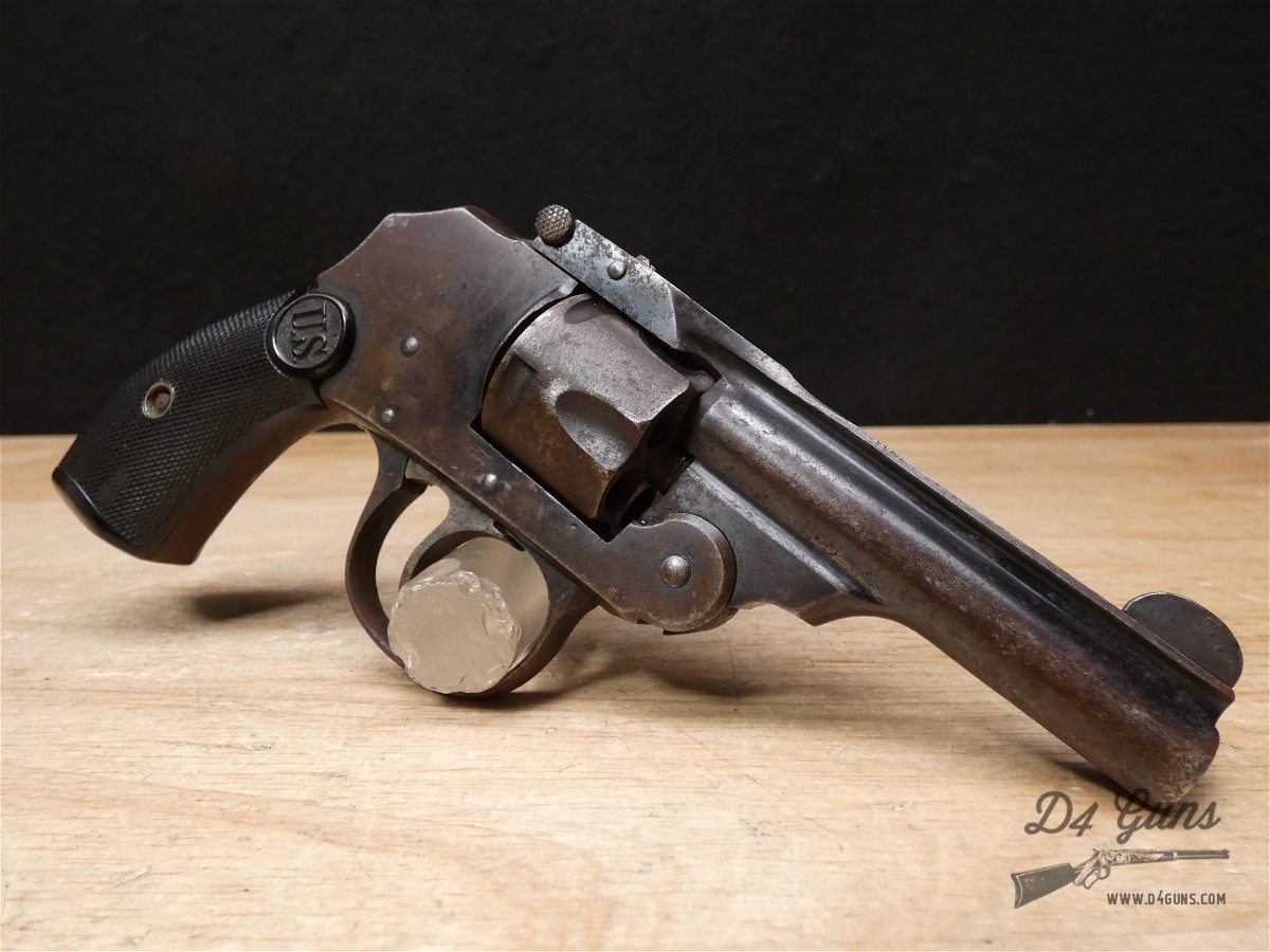US Revolver Co. Safety Hammerless - .32 S&W - Iver Johnson Pocket Revolver-img-7