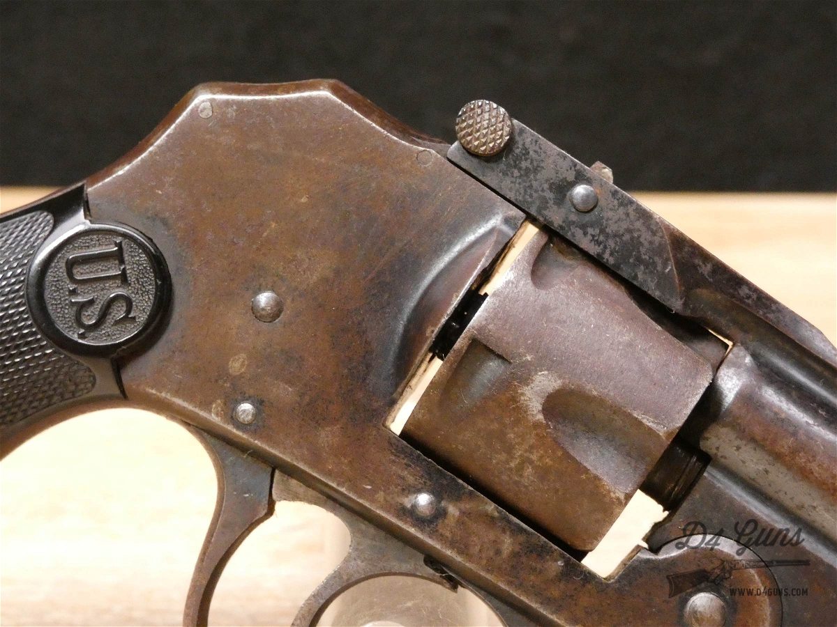 US Revolver Co. Safety Hammerless - .32 S&W - Iver Johnson Pocket Revolver-img-9