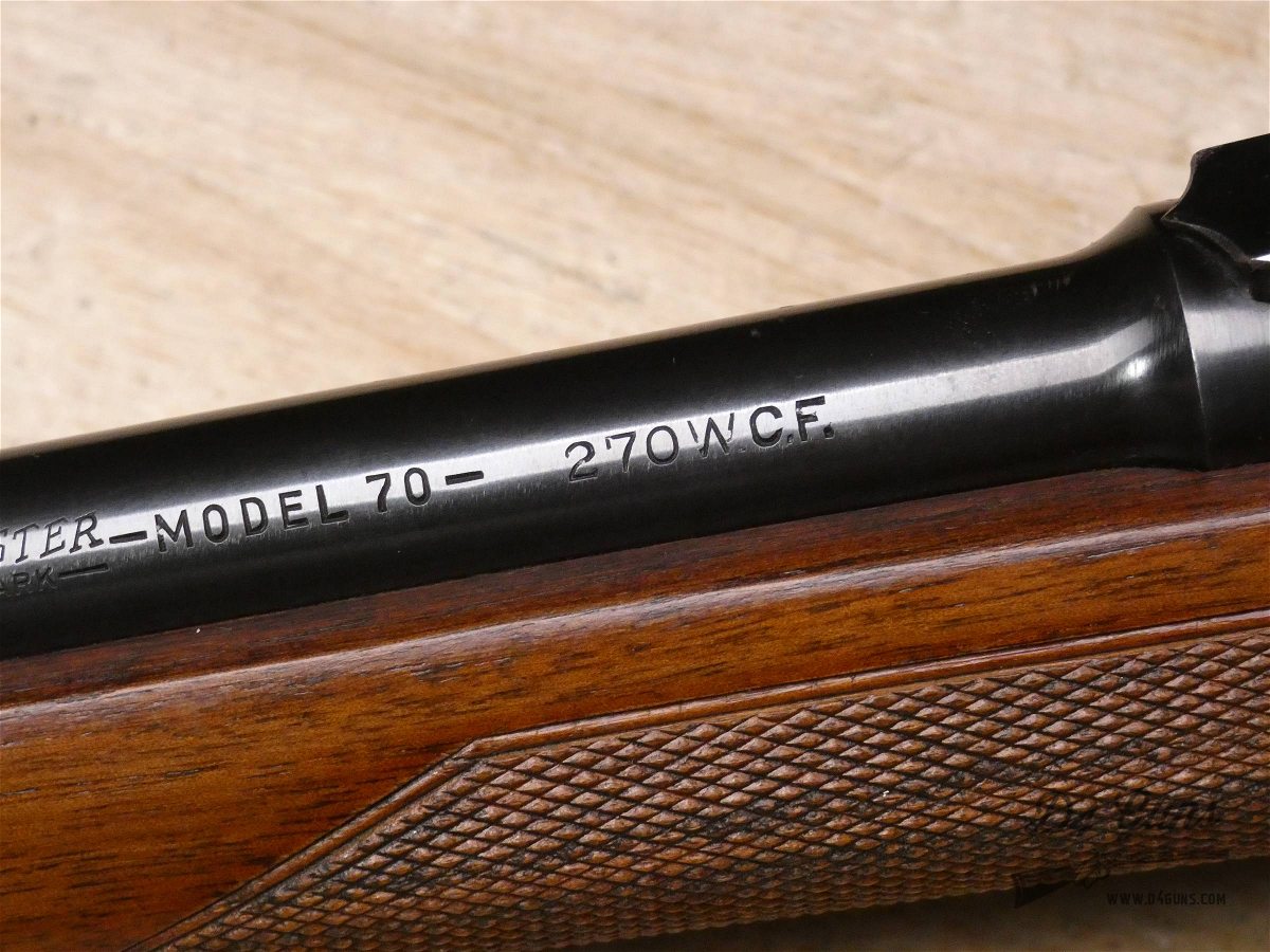 Winchester Model 70 - .270 WCF - Mfg 1949 - Pre-64 - XLNT M70 - Deer Slayer-img-52