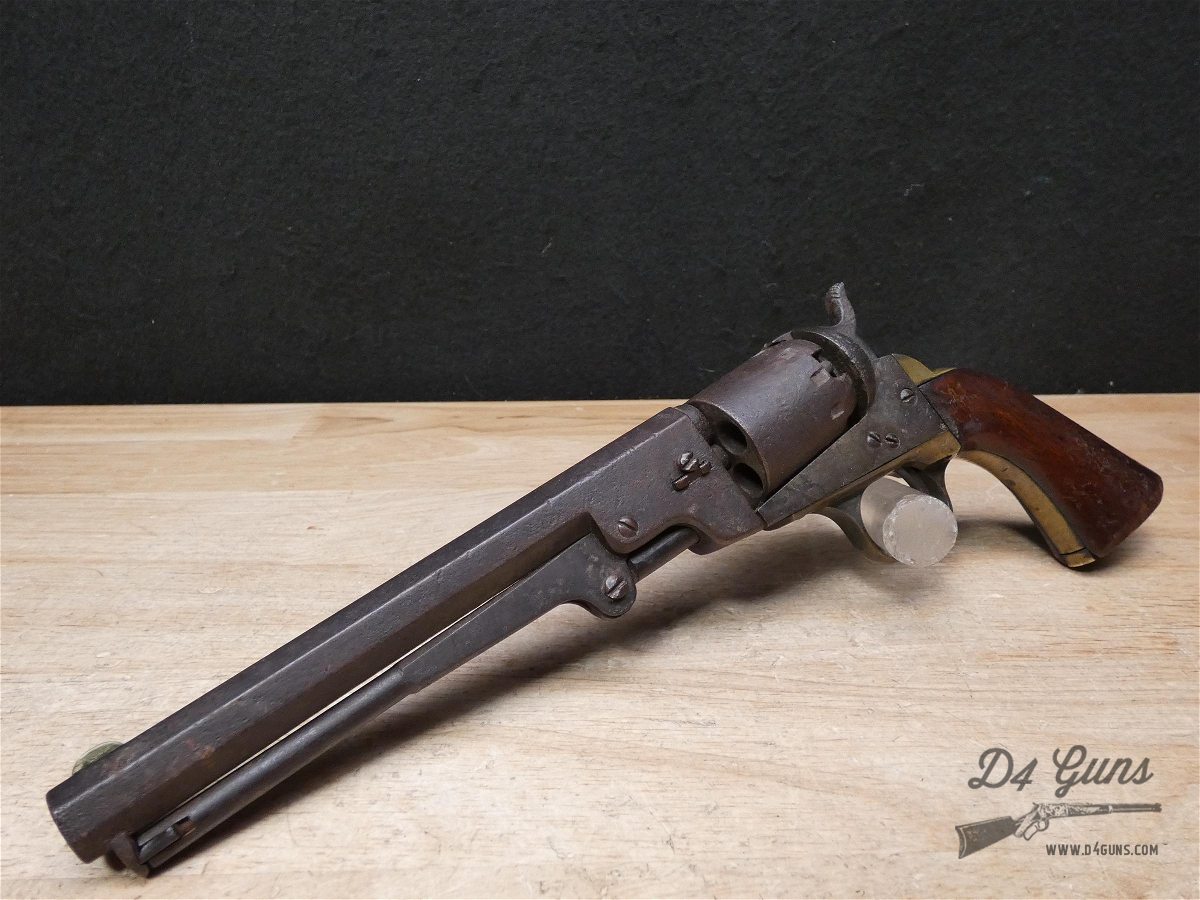 Manhattan Navy Model - .36 Cal - Civil War - All Matching - Like Colt 1851-img-1
