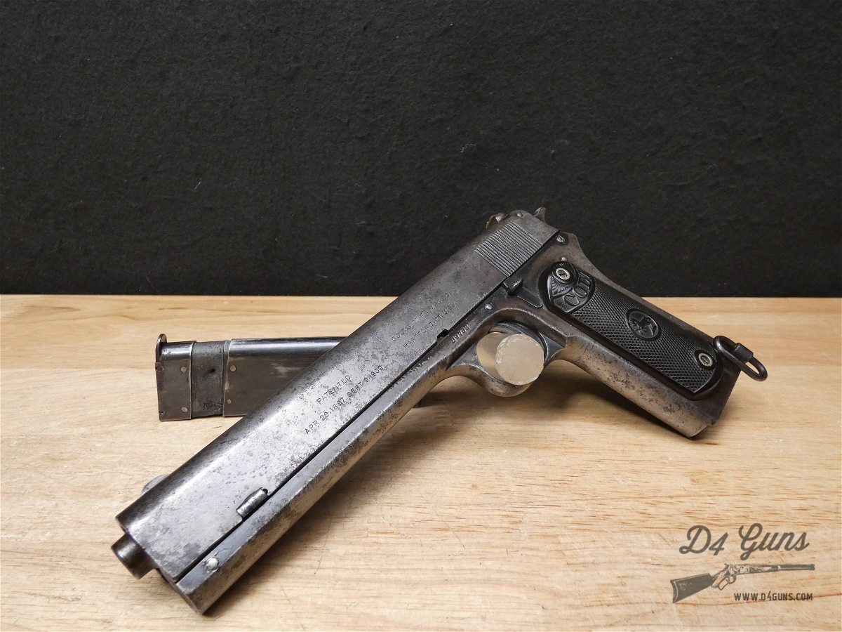 Colt Model 1902 Military - .38 ACP - Mag - MFG 1909 - Smooth Action - RARE-img-1