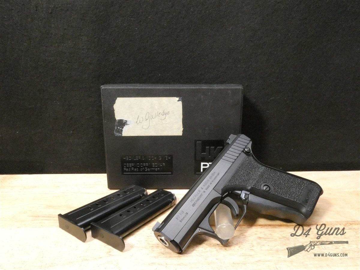 HK P7 M8 - 9mm - P7M8 - H&K - Heckler & Koch - 1986 - Chantilly - W Germany-img-1