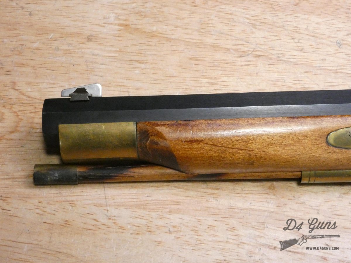 Kentucky Style Flintlock Rifle - .50 Cal - Oak Stock - Brass - Blackpowder-img-2
