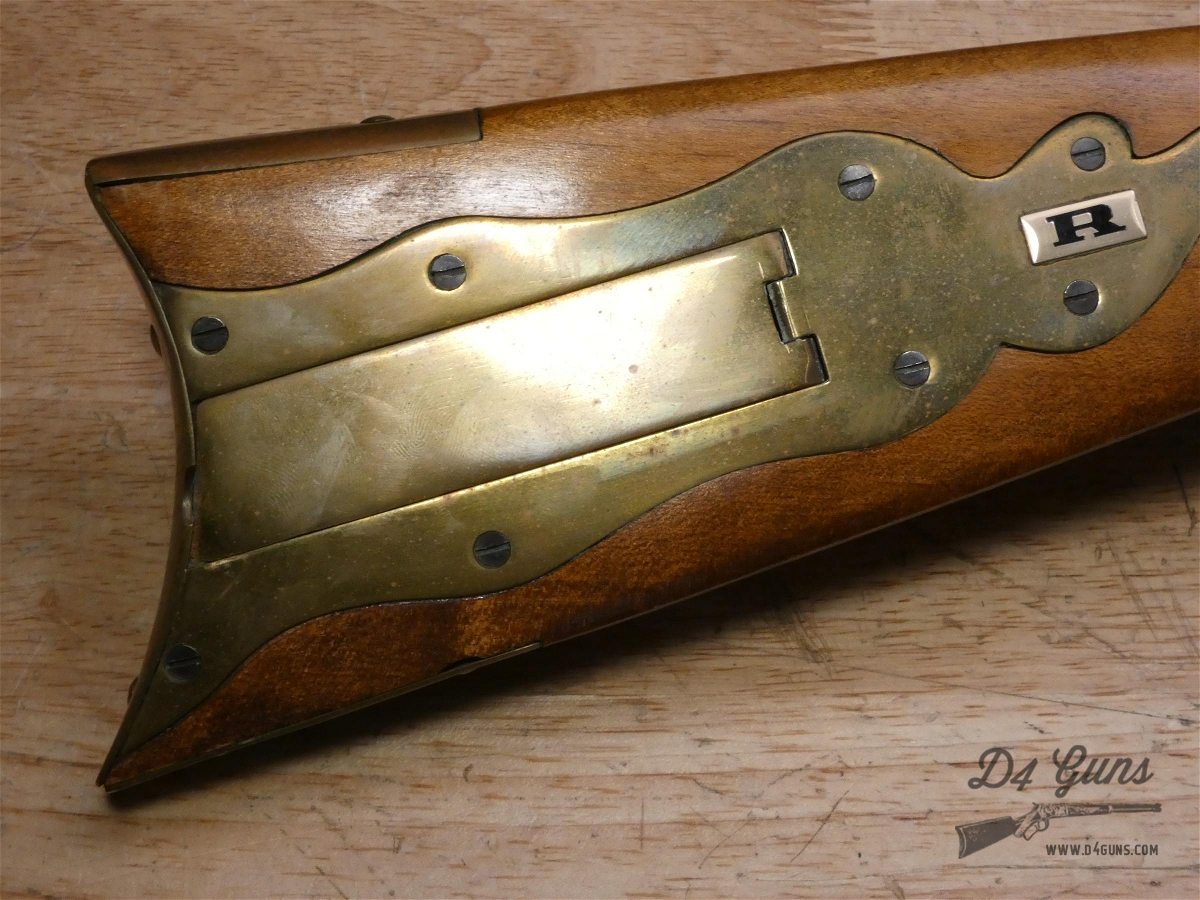 Kentucky Style Flintlock Rifle - .50 Cal - Oak Stock - Brass - Blackpowder-img-12