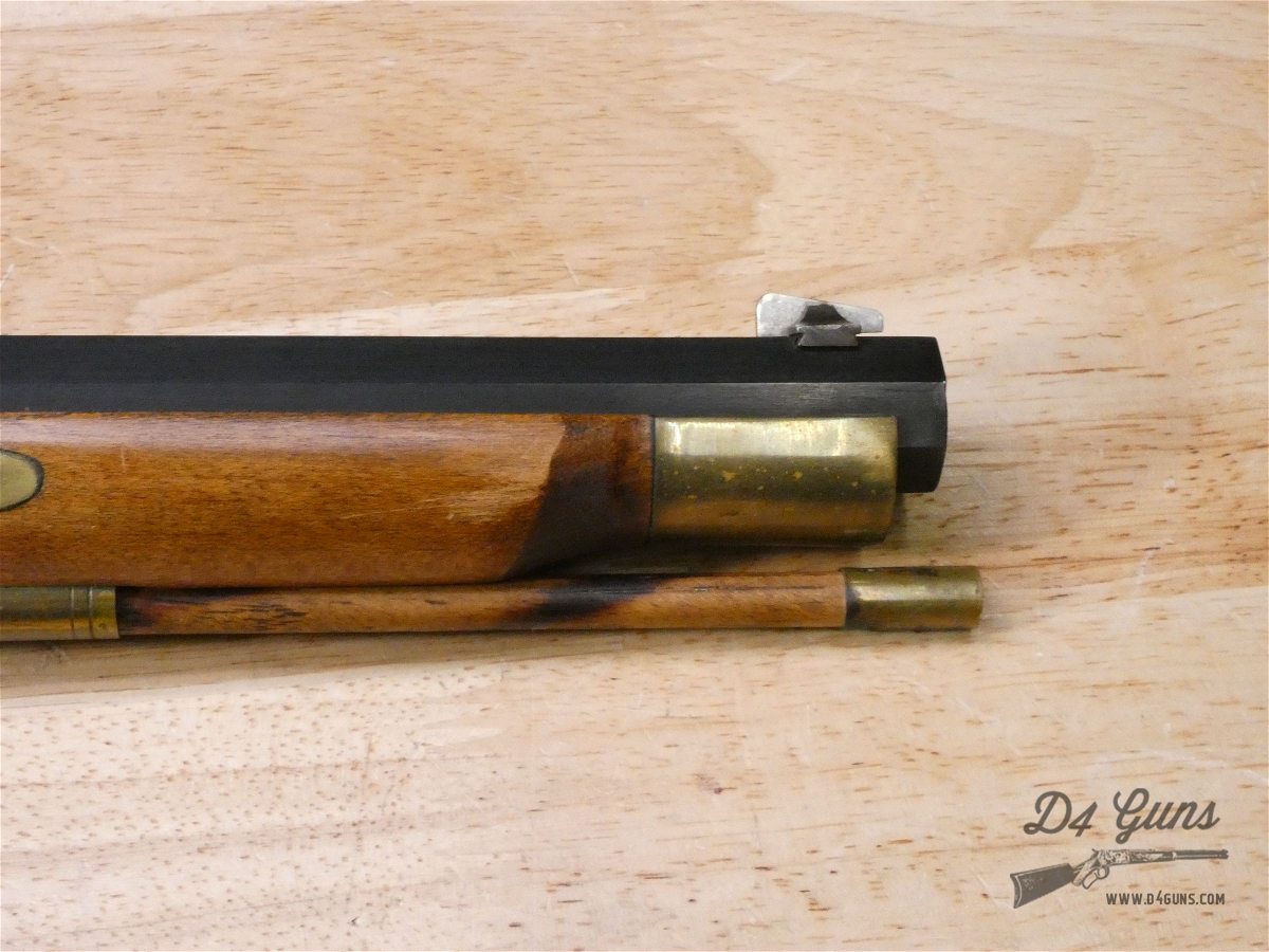 Kentucky Style Flintlock Rifle - .50 Cal - Oak Stock - Brass - Blackpowder-img-20