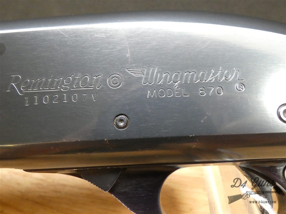 Remington 870 Wingmaster - 12 Gauge - Mod Choke - Wing Master - Classic-img-34