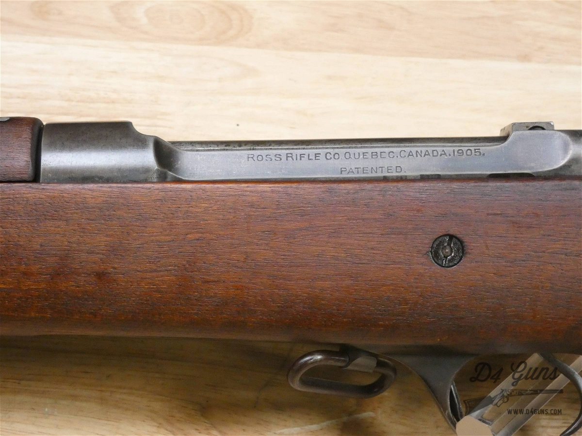 Ross Rifle Co. 1905 Mk. II - .303 British - Straight Pull - Canada WWII-img-7