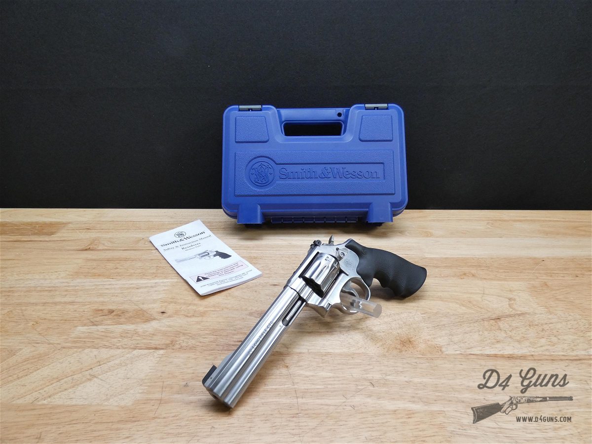 Smith & Wesson 617-6 - .22 LR - w/ OG Case - S&W 617 Stainless - LOOK!-img-1