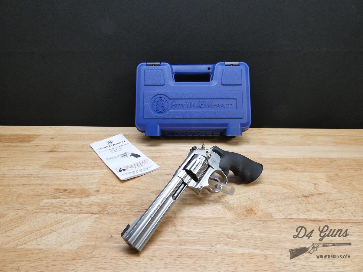 Smith & Wesson 617-6 - .22 LR - w/ OG Case - S&W 617 Stainless - LOOK!-img-2