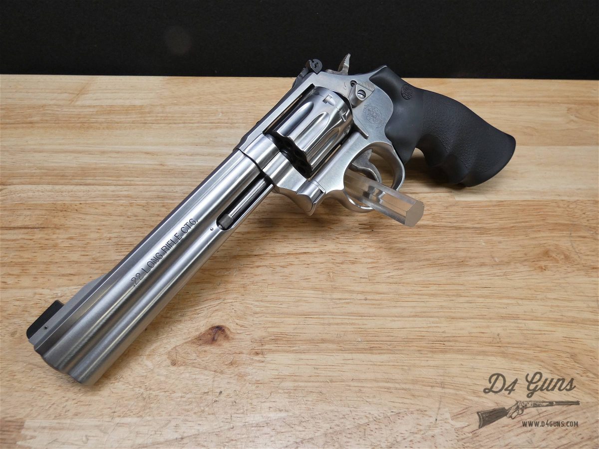 Smith & Wesson 617-6 - .22 LR - w/ OG Case - S&W 617 Stainless - LOOK!-img-3