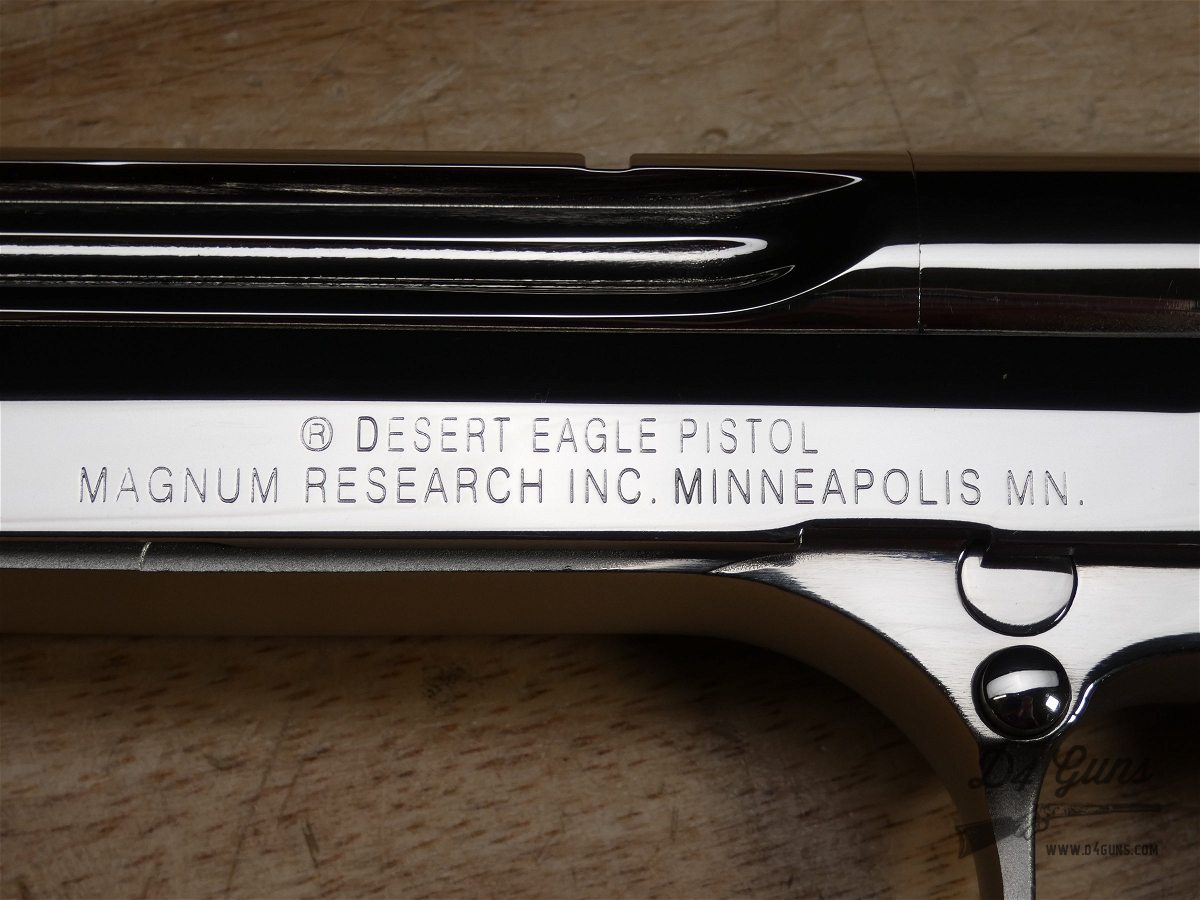 Magnum Research IMI Desert Eagle Mark XIX - .44 Mag - XLNT Chrome Finish!-img-20