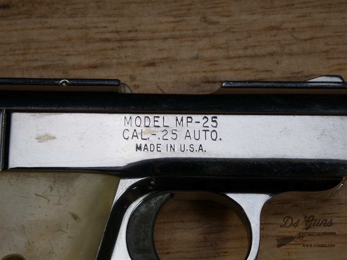 Raven Arms MP-25 - .25 ACP - MP25 - Saturday Night Special - 25 Auto ...