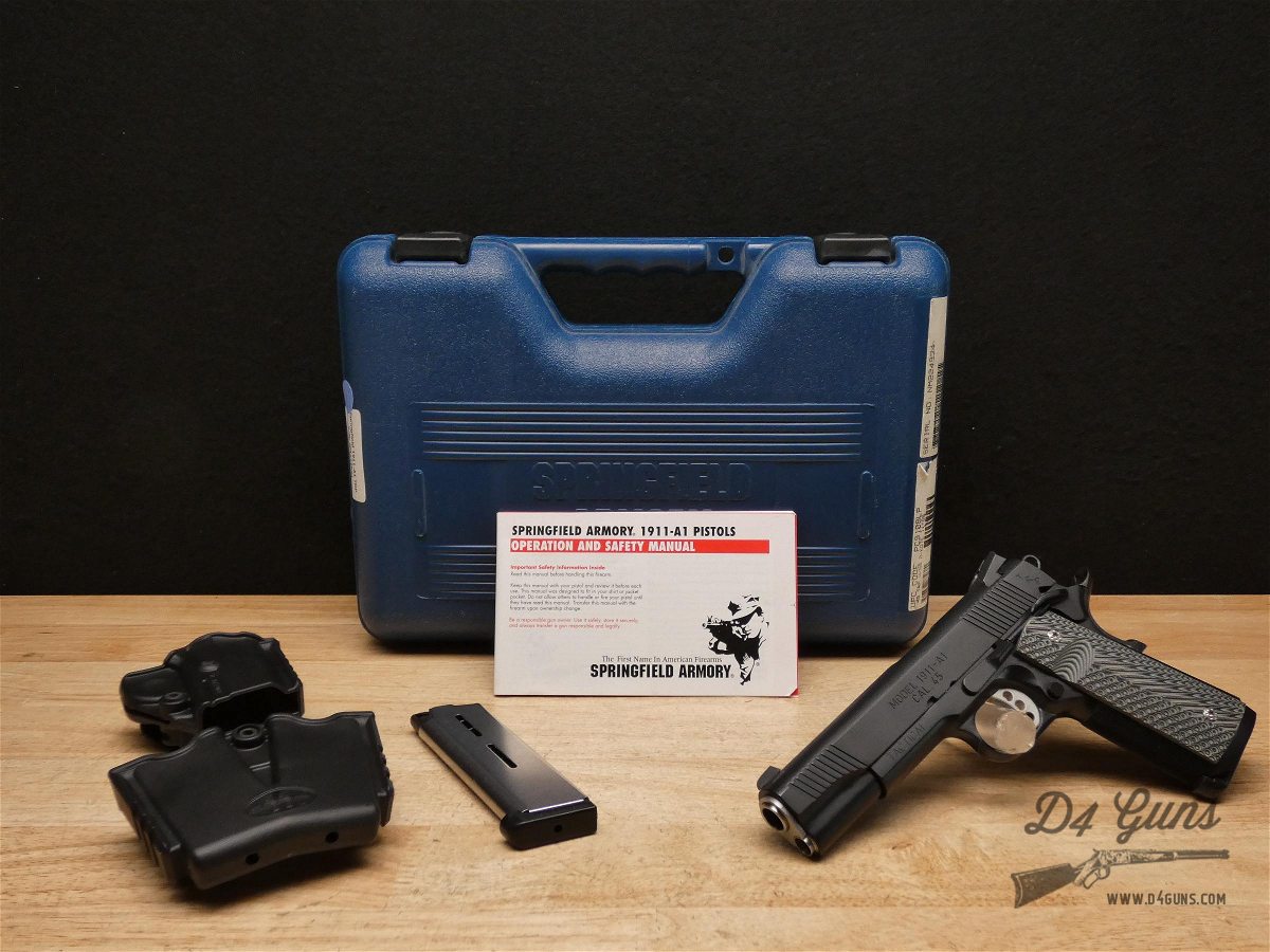 Springfield TRP 1911-A1 Tactical - .45 ACP - 1911A1 - 1911 - OG Case & More-img-1