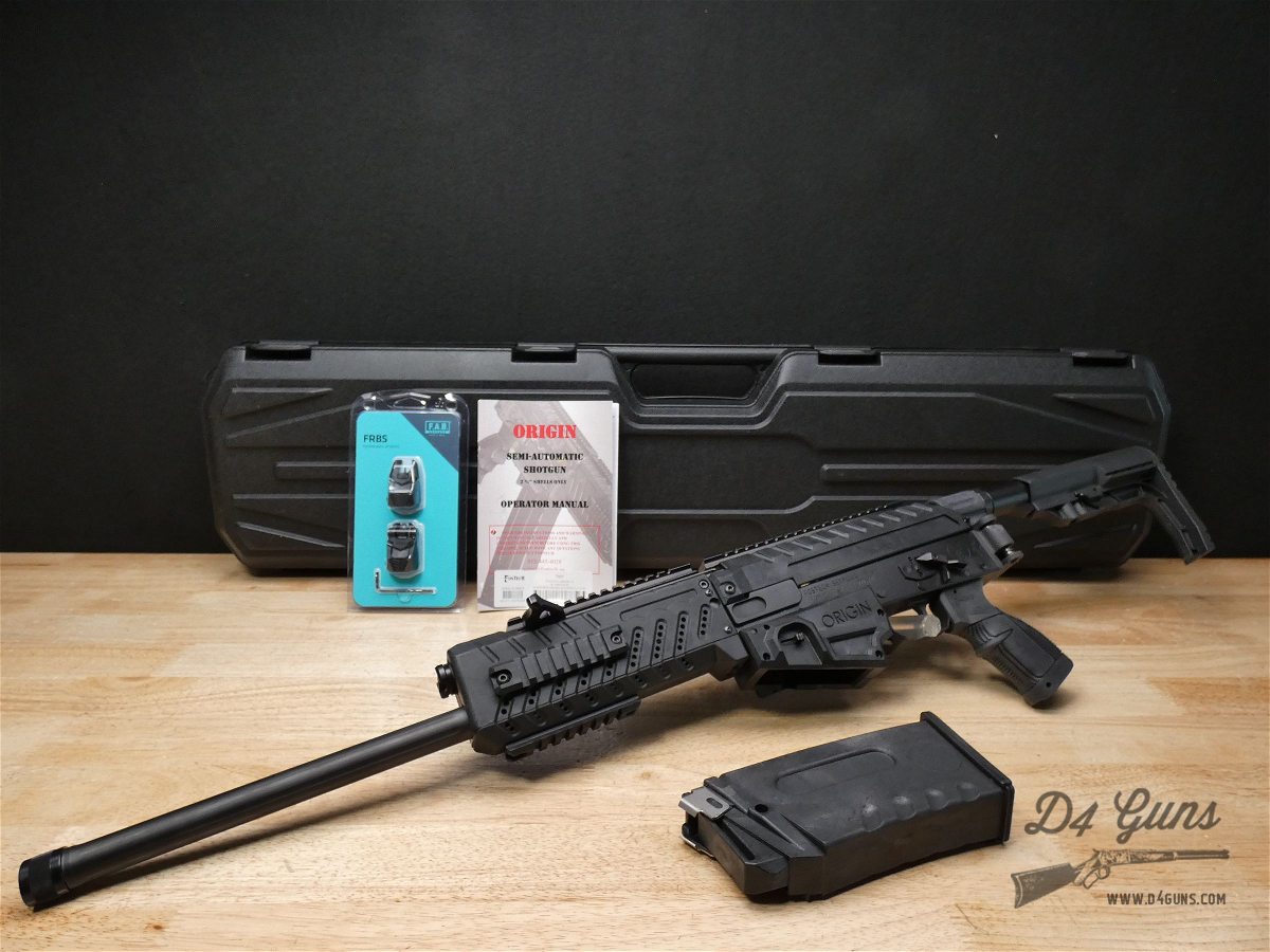 Fostech Origin 12 - 12 Gauge - XLNT w/ OG Box & More - Semi Auto-img-1