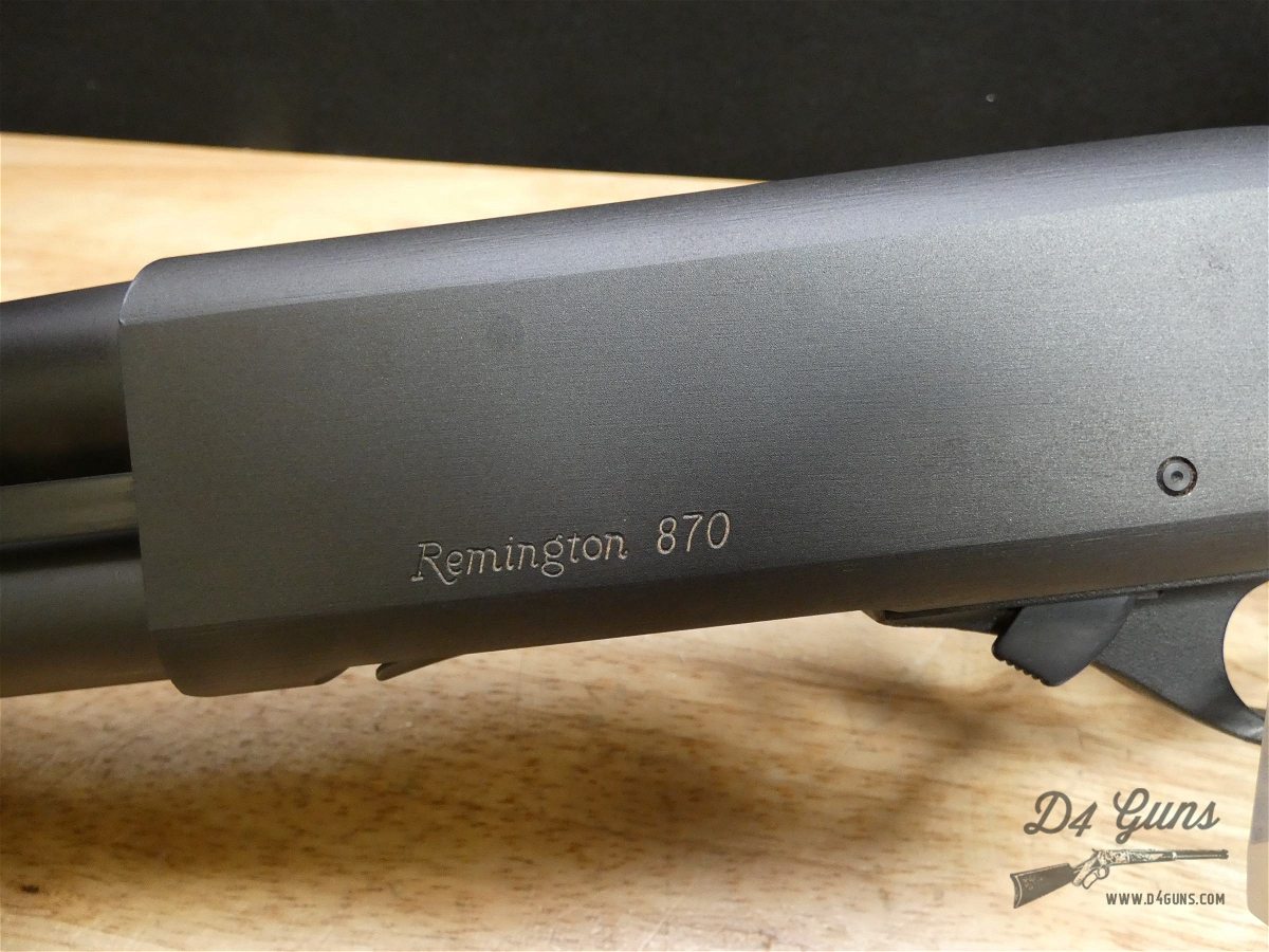 Remington 870 Tactical - 12ga - CYL Bore - M870 - Home Defense Shotgun!-img-6