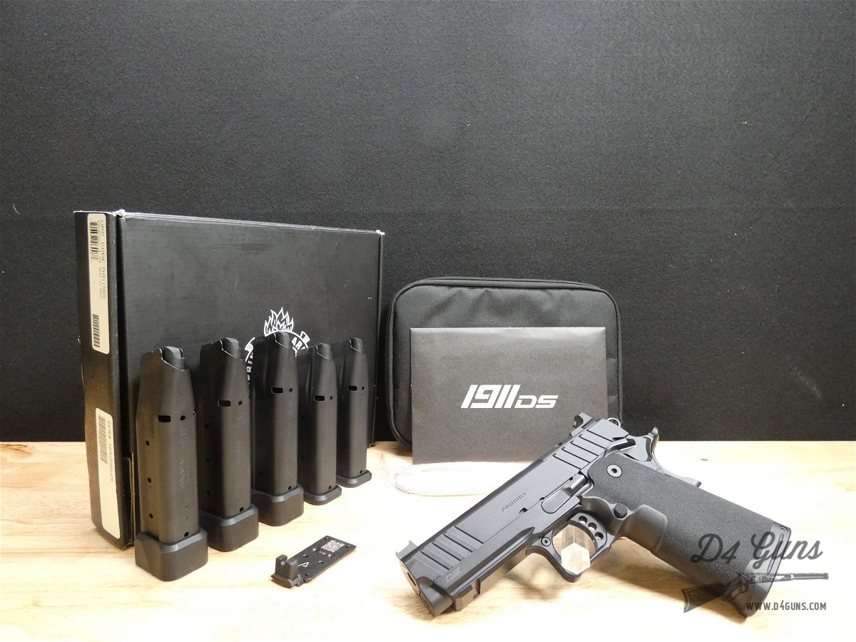 Springfield Armory Prodigy DS - 9mm - w/ 5 Mags & OG Case - 2011 -img-1