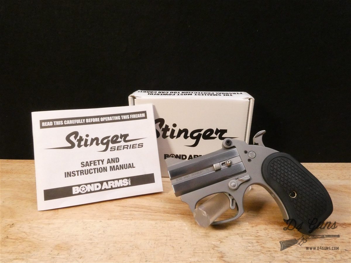 Bond Arms Honey B - .22 LR - Honey-B - Stinger - CCW Derringer - Stainless-img-1