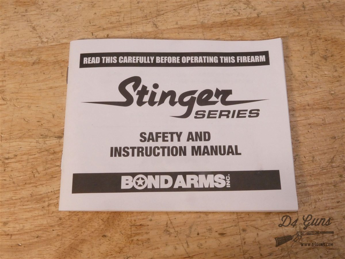 Bond Arms Honey B - .22 LR - Honey-B - Stinger - CCW Derringer - Stainless-img-22