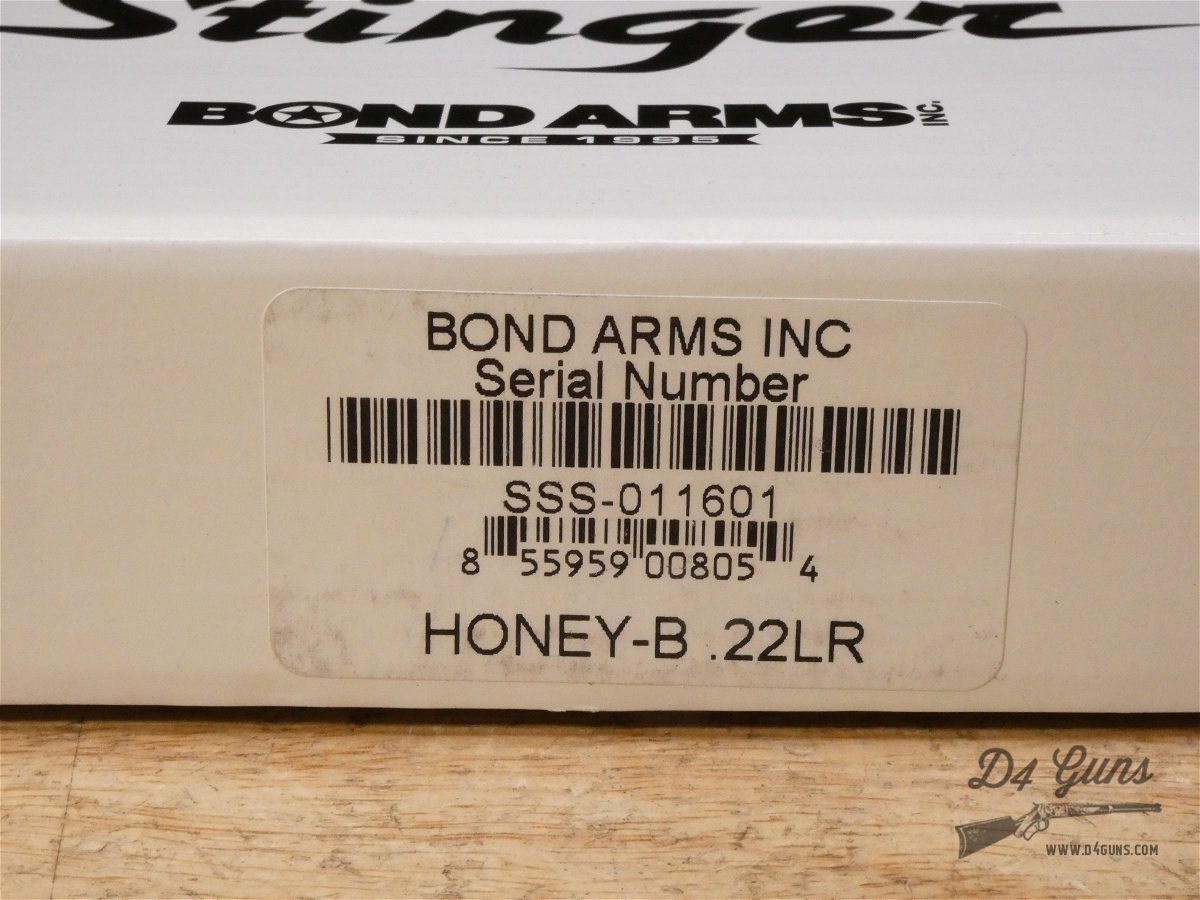 Bond Arms Honey B - .22 LR - Honey-B - Stinger - CCW Derringer - Stainless-img-23