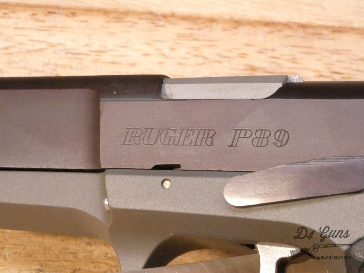 Ruger P89 - 9mm - Mfg. 1994 - P Series - SA/DA - Pachmayr - w/ 2 Mags-img-29