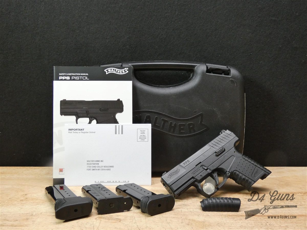 Walther PPS - 9mm - Mfg. 2014 - CCW - Slim - Germany - Ulm - w/ OG Case!-img-1