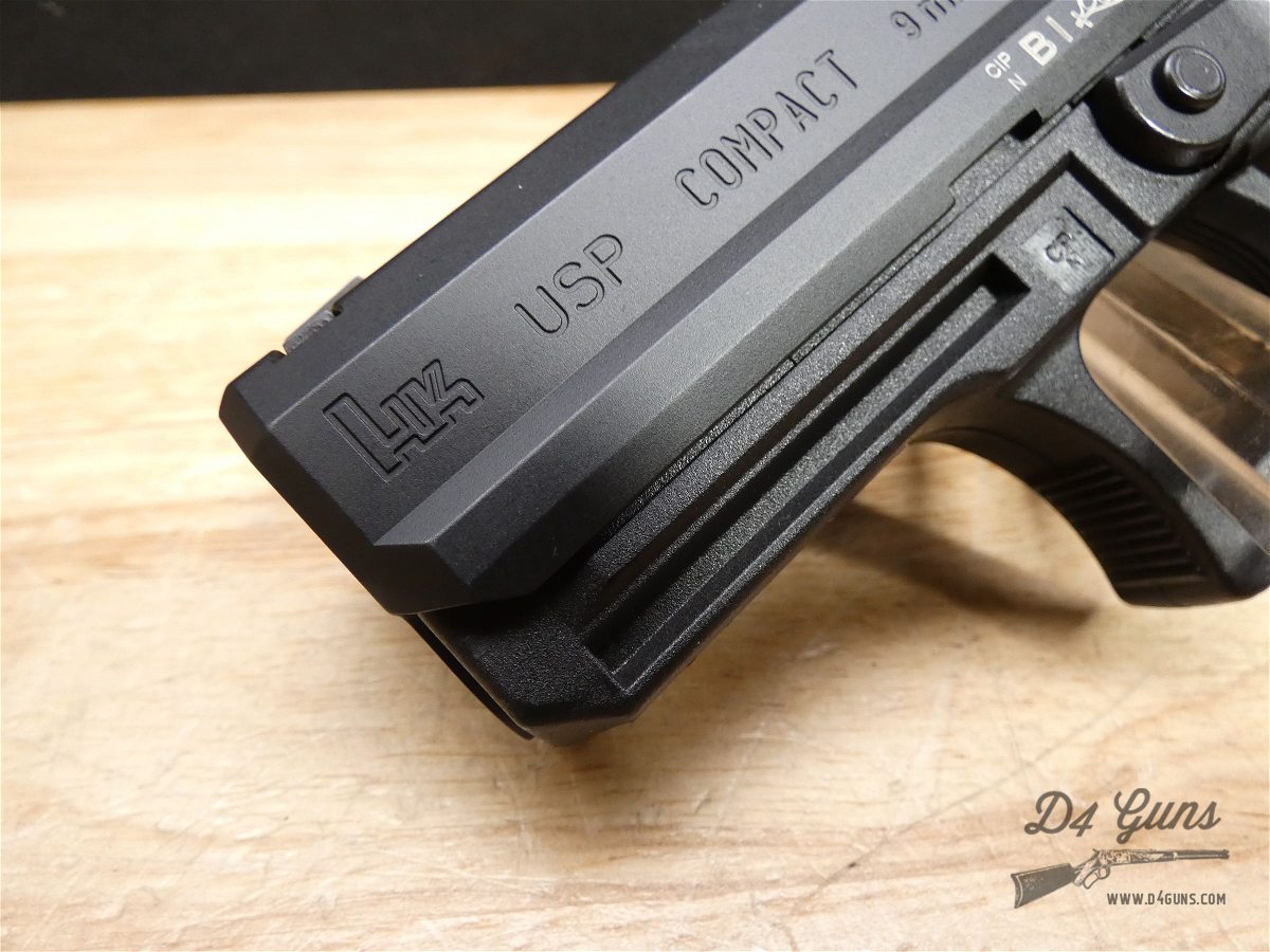 Heckler & Koch USP 9 Compact V1 - 9mm - USP9C-V1 - w/ Case + 3 Mags - HK-img-4