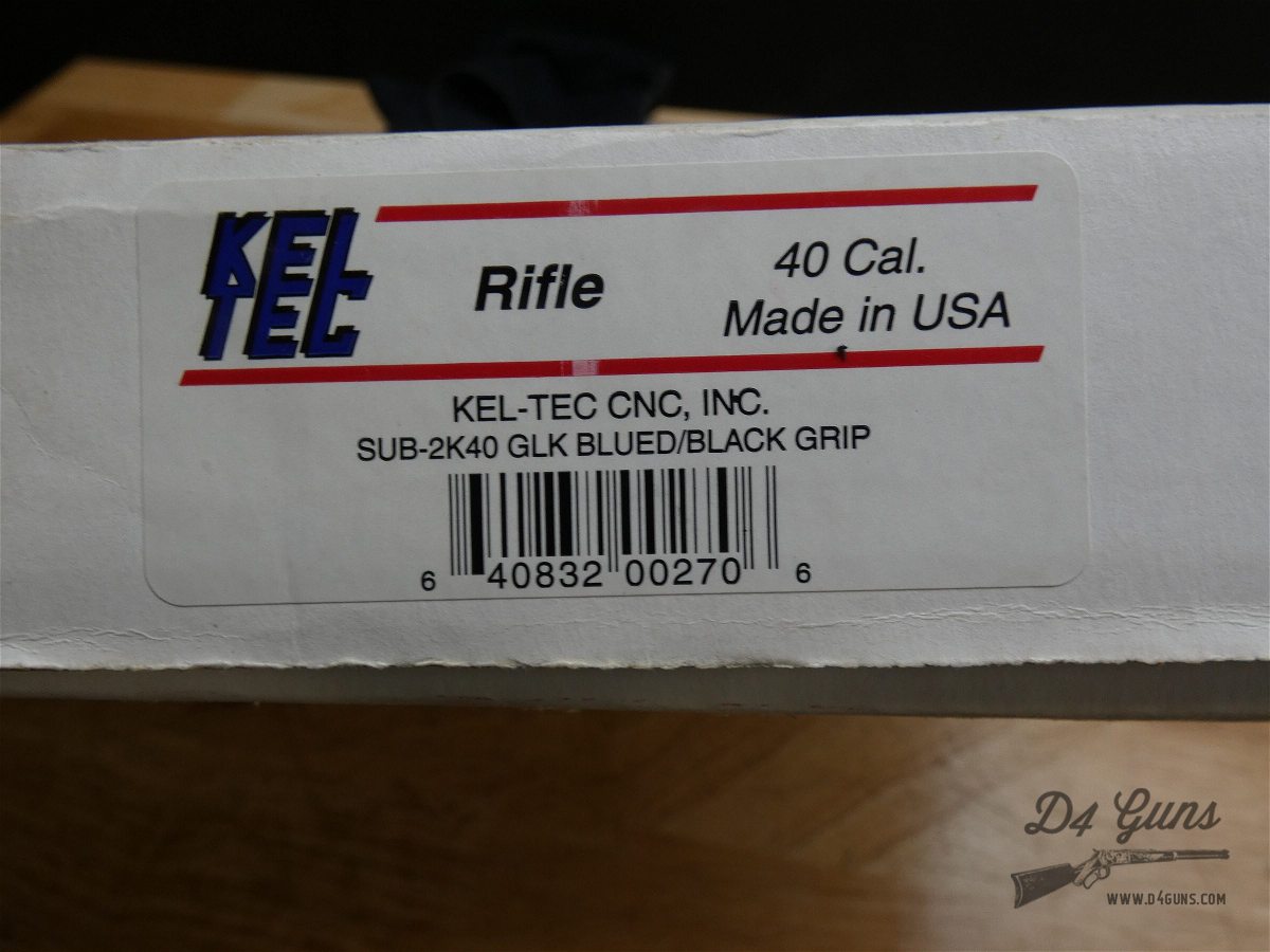 Kel-Tec Sub-2000 - .40 S&W - KelTec Sub2000 - Glock Mags - 2K40 - 40 Cal-img-37